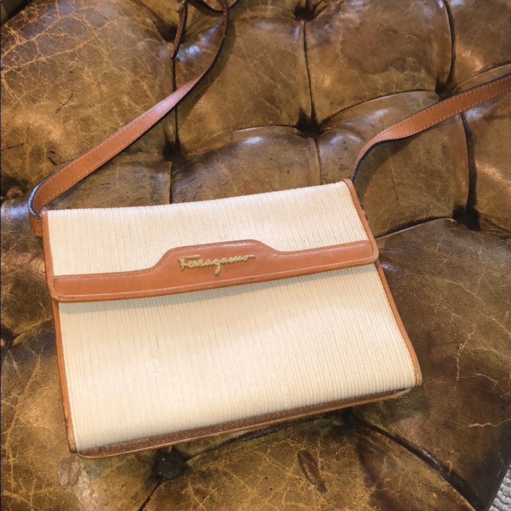 Vintage Ferragamo Envelope Crossbody